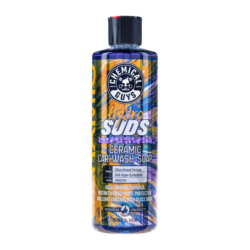 Savon pour lave-auto en céramique hyper moussant Hydrosuds de Chemical Guys, 16 oz