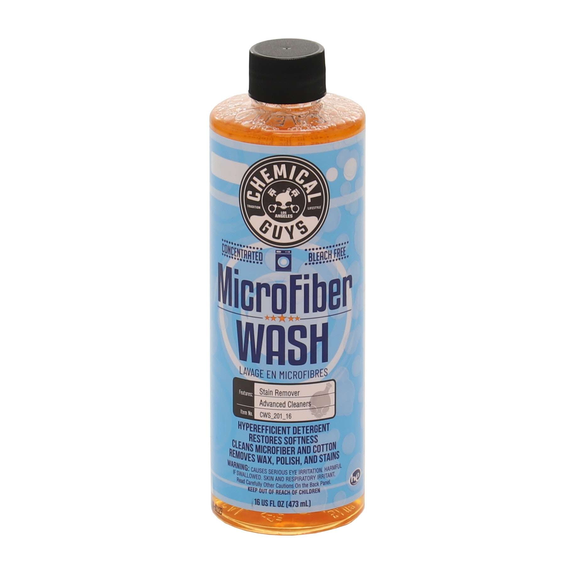 Chemical Guys Microfiber Wash Cleaning Detergent, 16oz (Closeout)