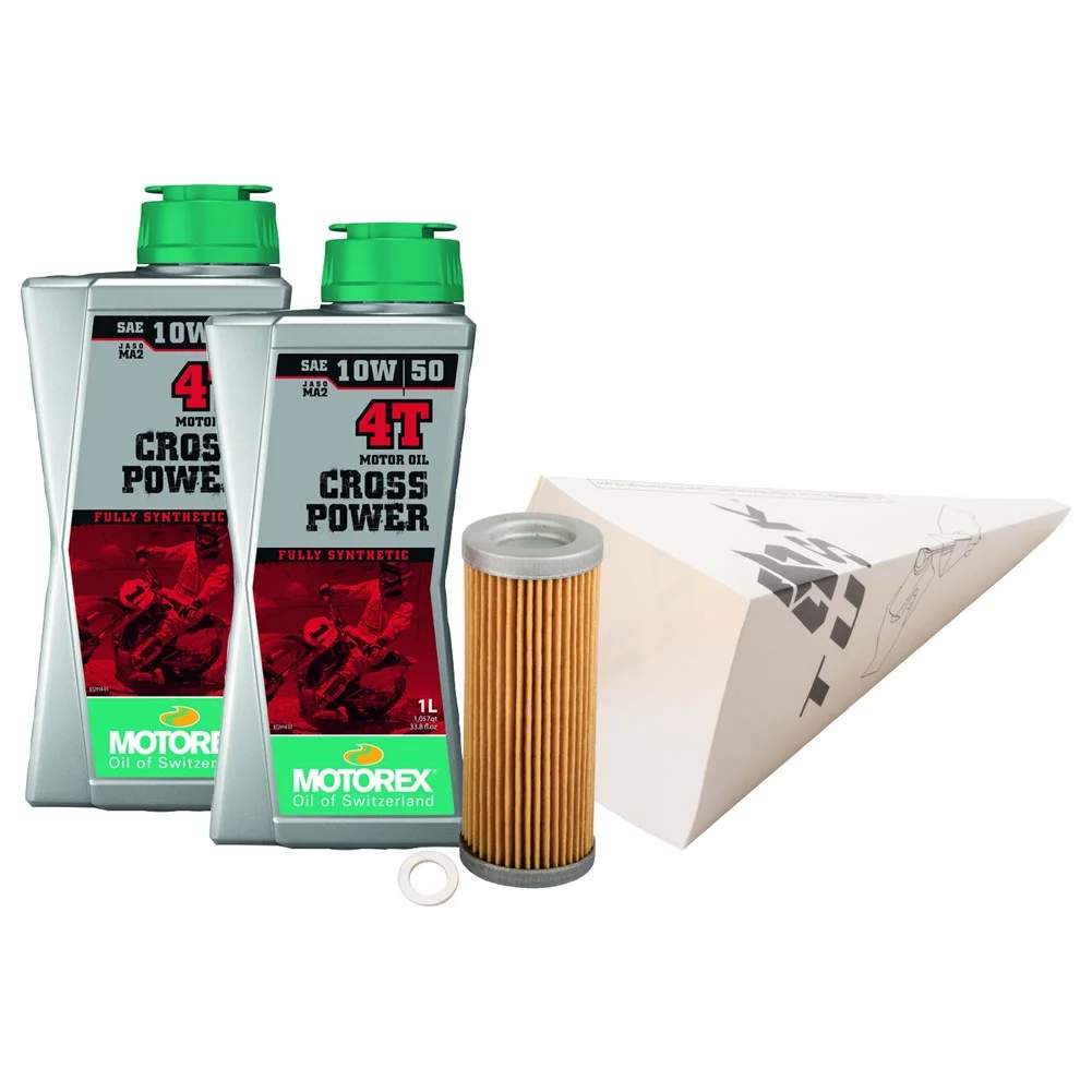 Kit de vidange d'huile Tusk Motorex 4 temps