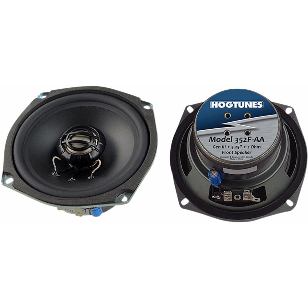 Haut-parleurs de remplacement Hogtunes Gen3 5,25" pour Harley Davidson