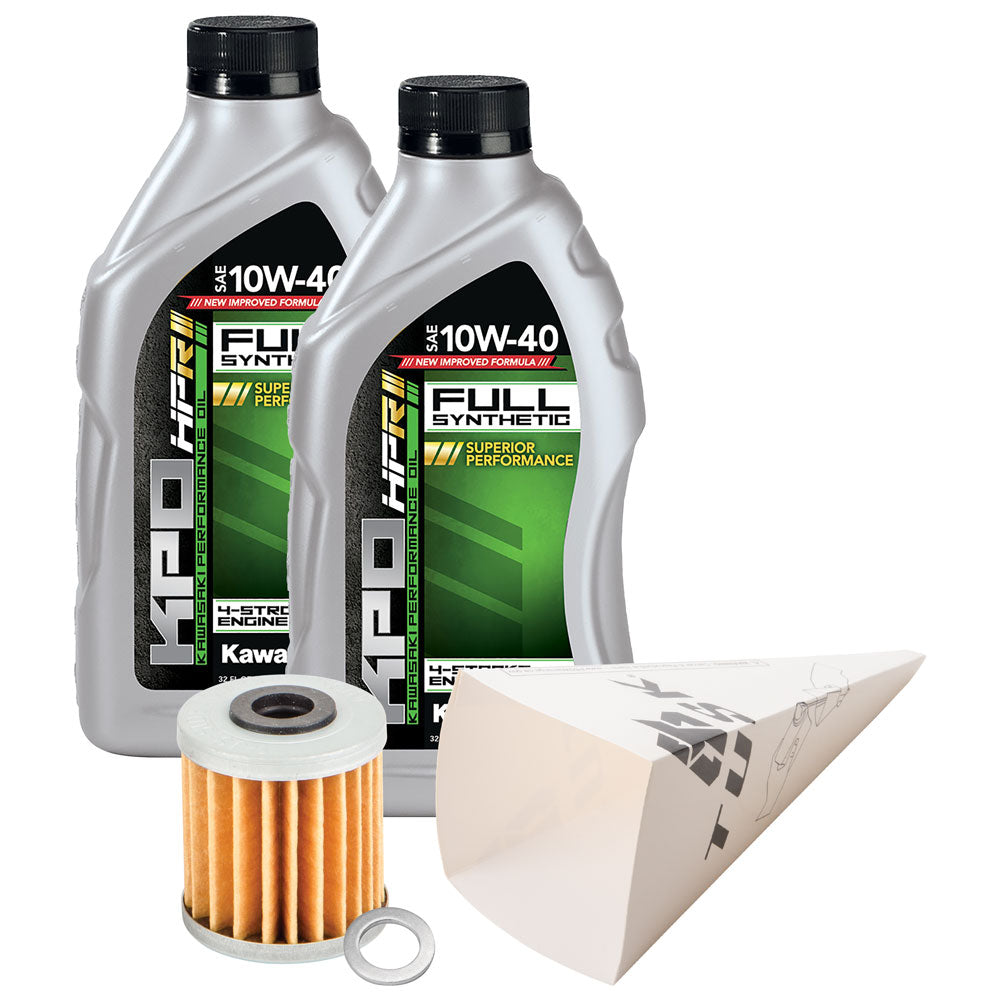 Kit de vidange d'huile Tusk Kawasaki KPO 4 temps