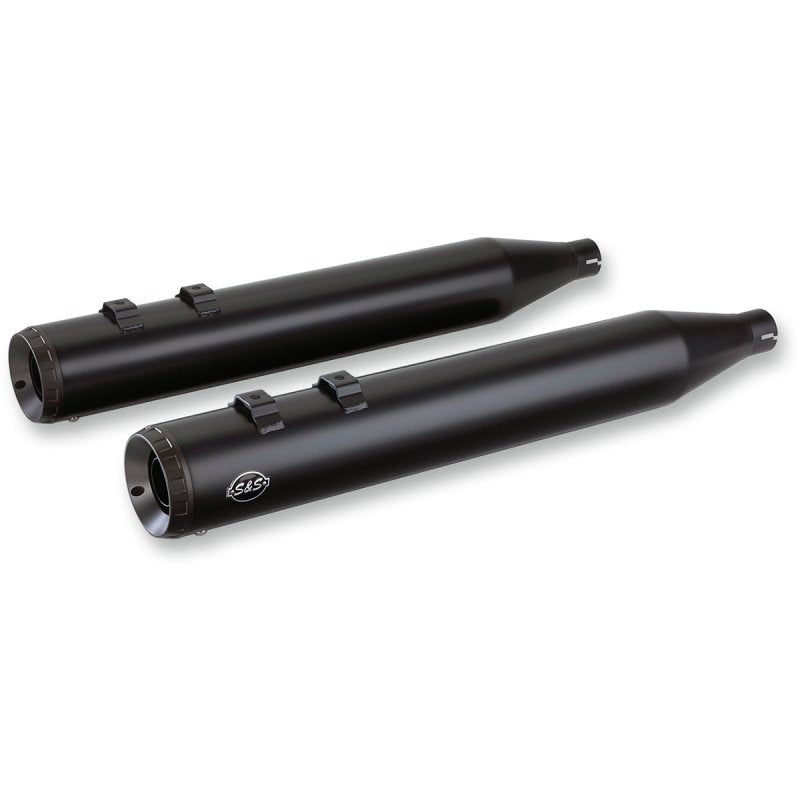 S&amp;S Cycle 4" Grand National Slip-On Mufflers for Harley-Davidson