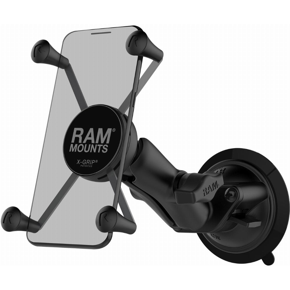 Support d'appareil RAM Mounts X-Grip avec base à ventouse à verrouillage rotatif
