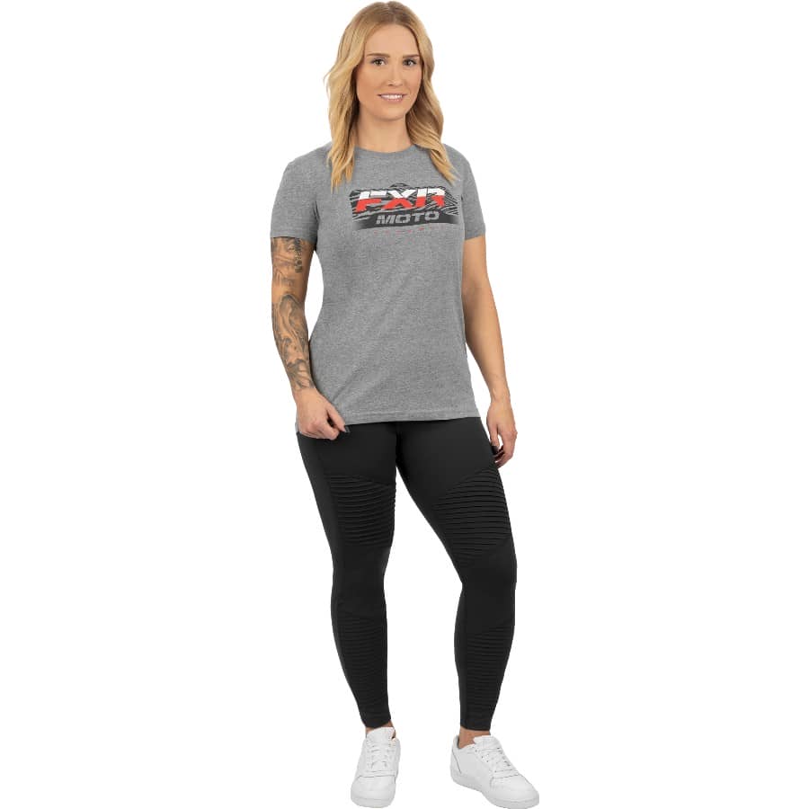FXR Women's Moto Premium Boyfriend Tee