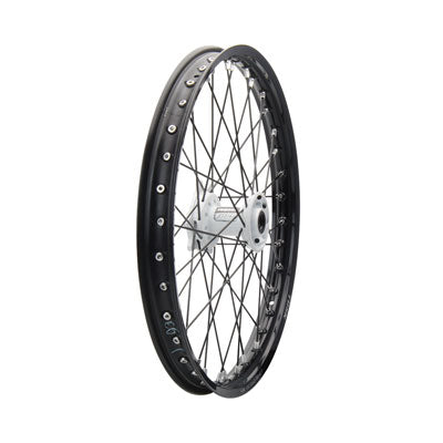 Roue de moto tout-terrain Tusk Impact (noir/noir/blanc)