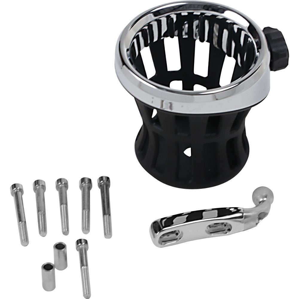 Porte-gobelet pour moto Ciro avec support de fixation pour perchoir