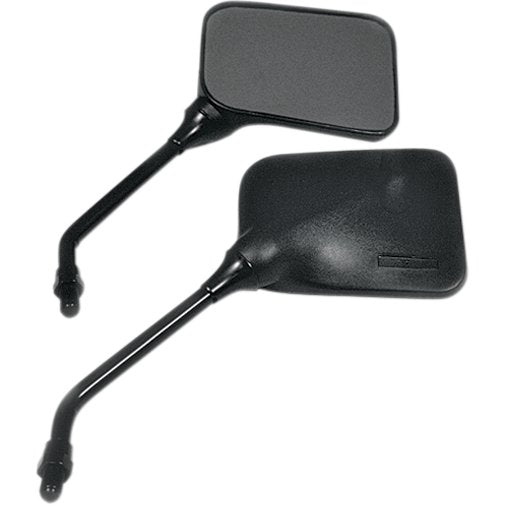 EMGO Universal Motorcycle Mirrors (Matte Black)