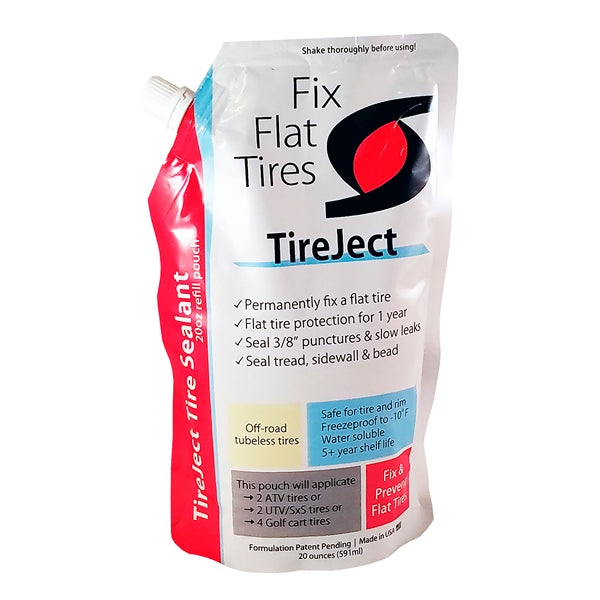 Produit d'étanchéité liquide pour réparation et prévention des pneus TIREJECT