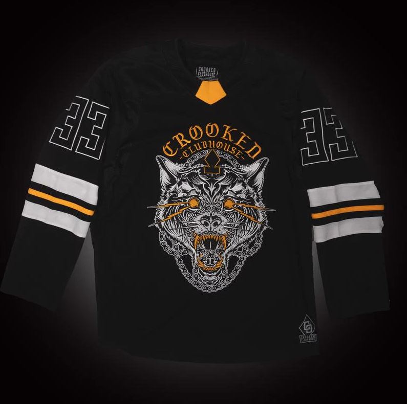 Crooked Clubhouse Wolfgang Hockey Jersey (Closeout)