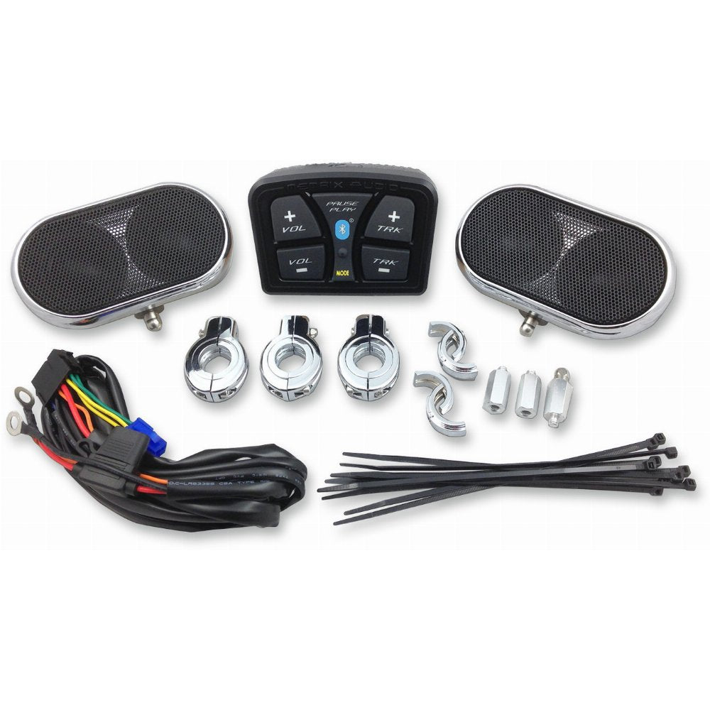 Hogtunes Universal Handlebar Mounted Audio Kit