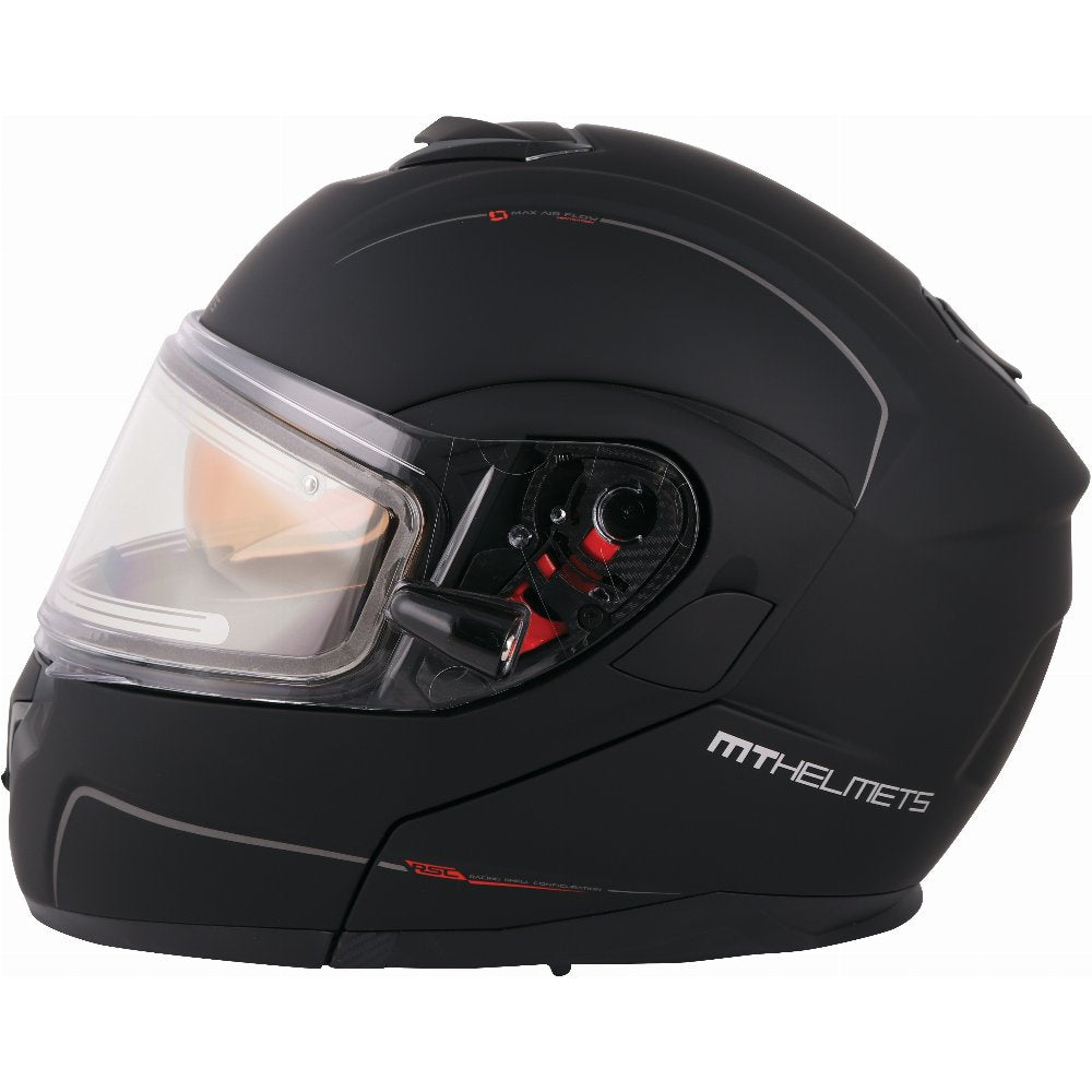 MT Atom SV Solid Modular Winter Helmet