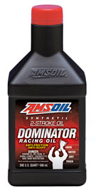 Huile synthétique de course 2 temps Amsoil DOMINATOR