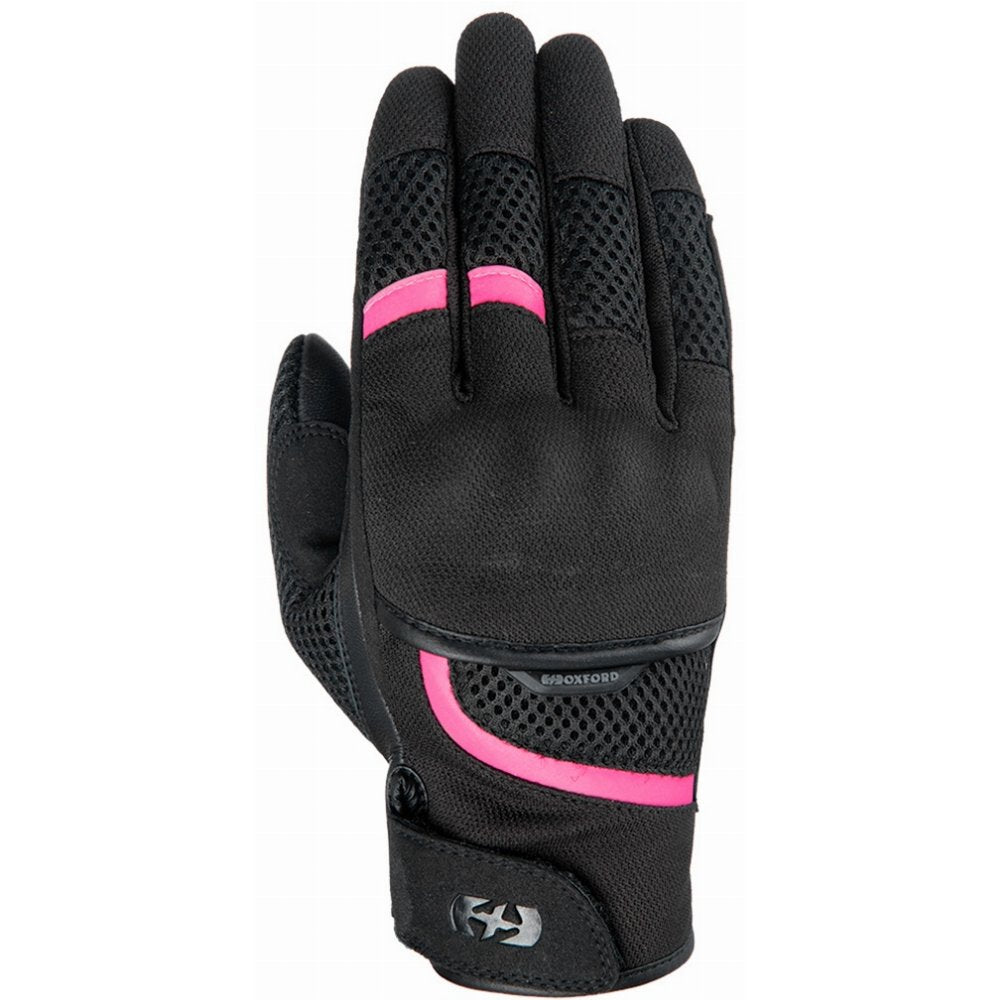 Gants Brisbane pour femmes Oxford (noir/rose)