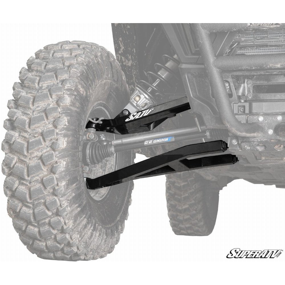 SuperATV Polaris RZR XP 1000 1,5" déport avant Sidewinder bras triangulaires en boîte
