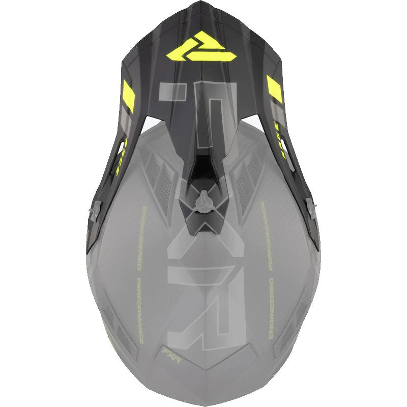 FXR Helium Carbon Helmet Peak