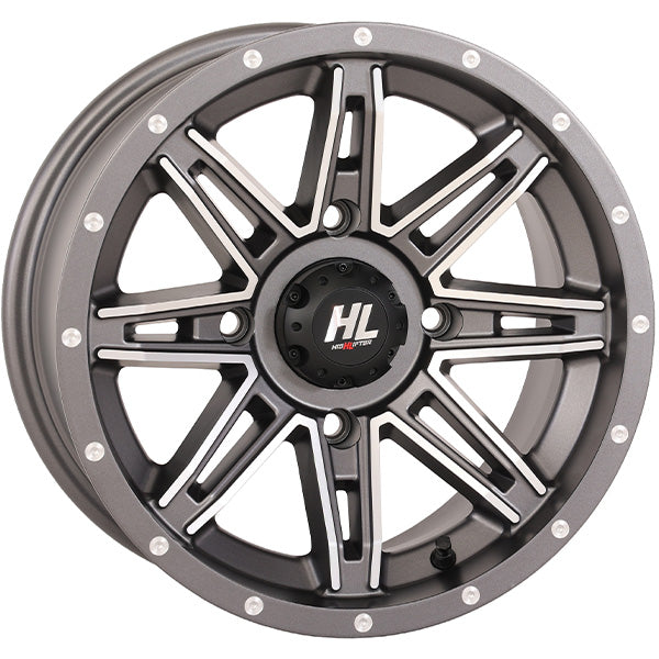 Highlifter HL22 Wheel (Gunmetal Grey/Machined)