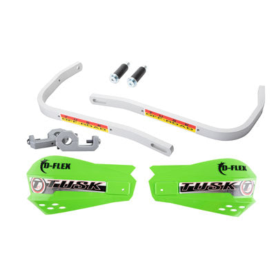 Tusk D-Flex Dirt Bike Handguards w/ MX Shields