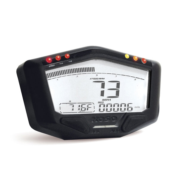 Compteur de vitesse pour moto de route/course Koso DB-02R
