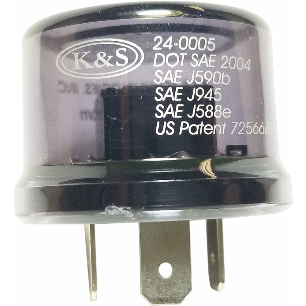 Relais clignotant moto type IC K&amp;amp;S