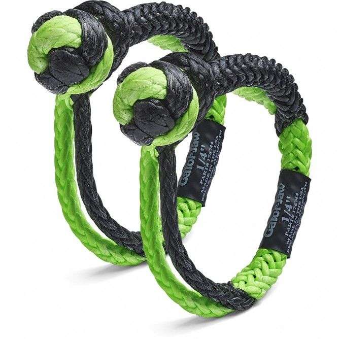 Bubba Rope Mini Gator-Jaw Synthetic Shackles