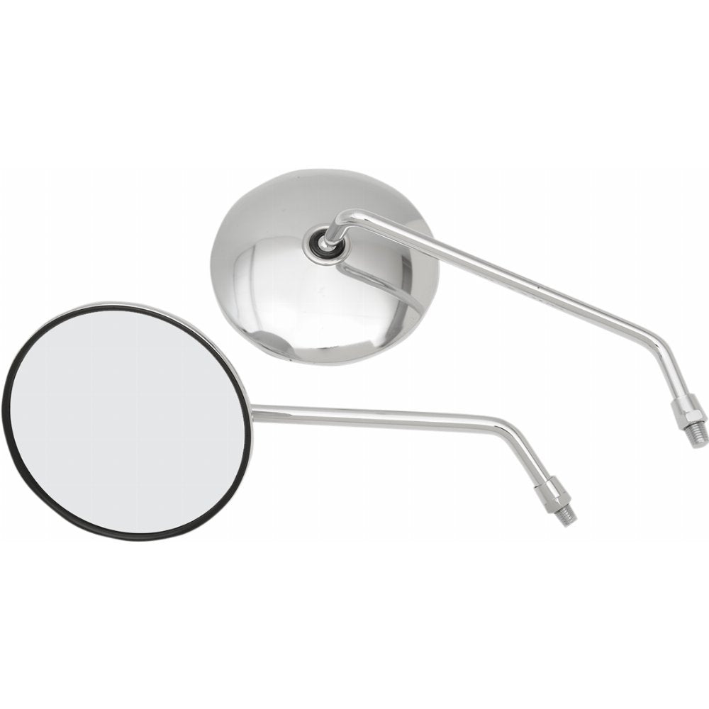 Rétroviseurs moto EMGO Classic Chrome pour Yamaha
