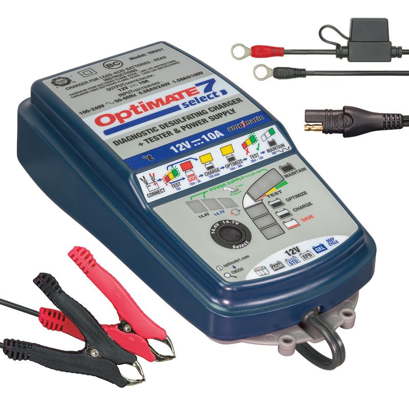 Chargeur de batterie TecMate Optimate 7 Select
