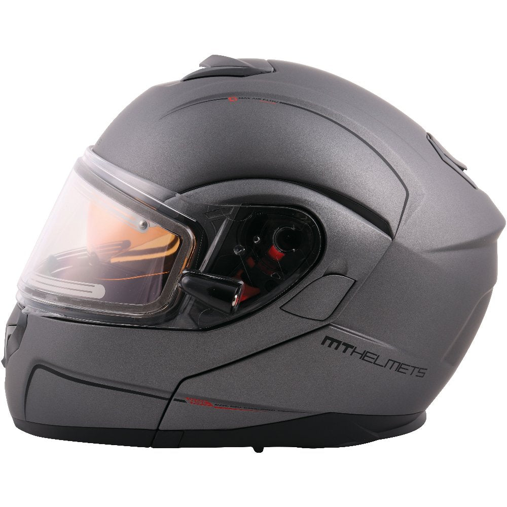 MT Atom SV Solid Modular Winter Helmet