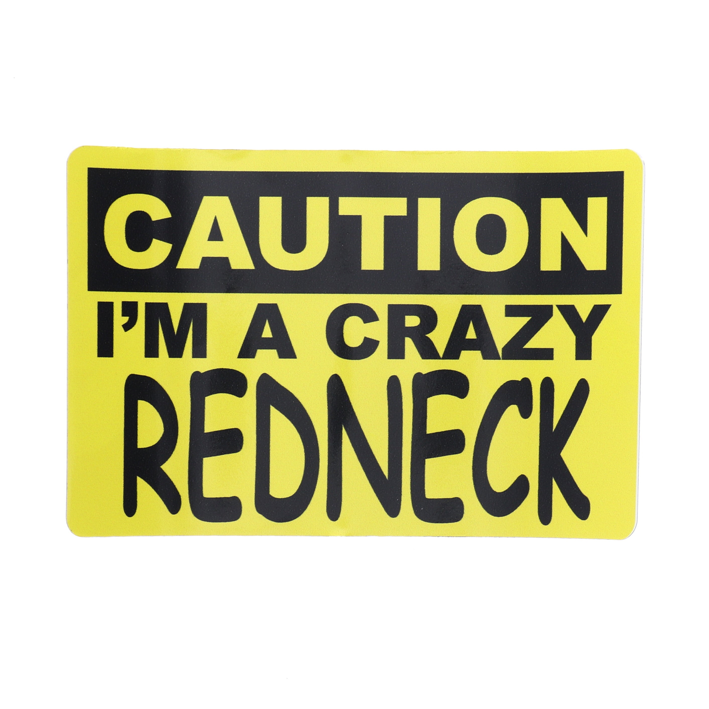 Royal Distributing Sticker Caution I'm Crazy
