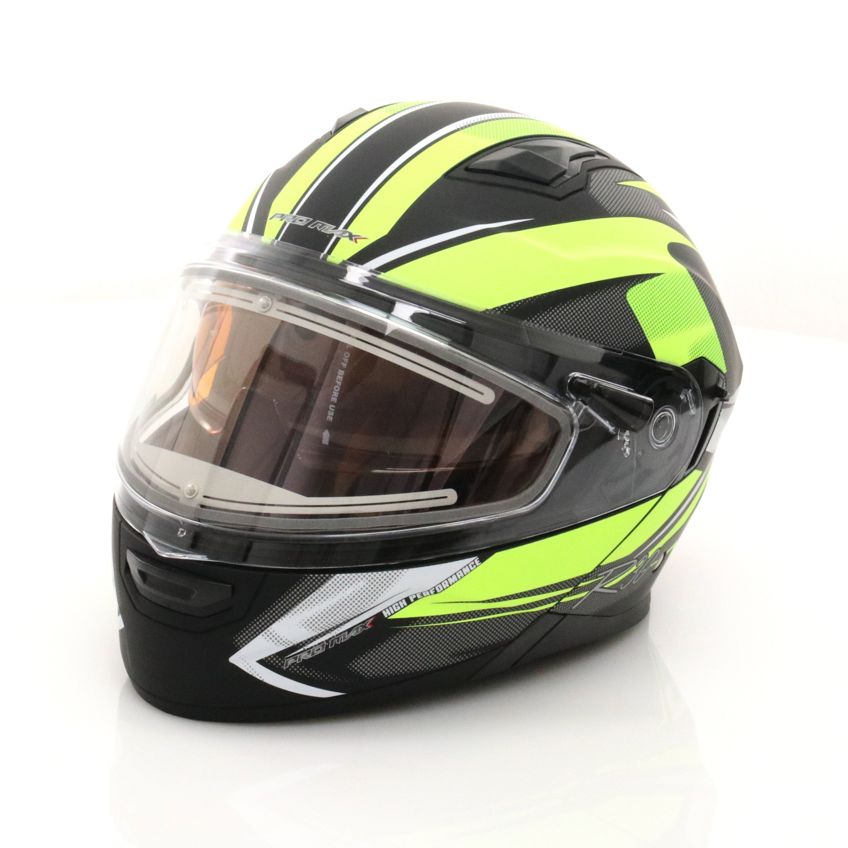 Pro Max R30 Modular Snowmobile Helmet with Electric Lens