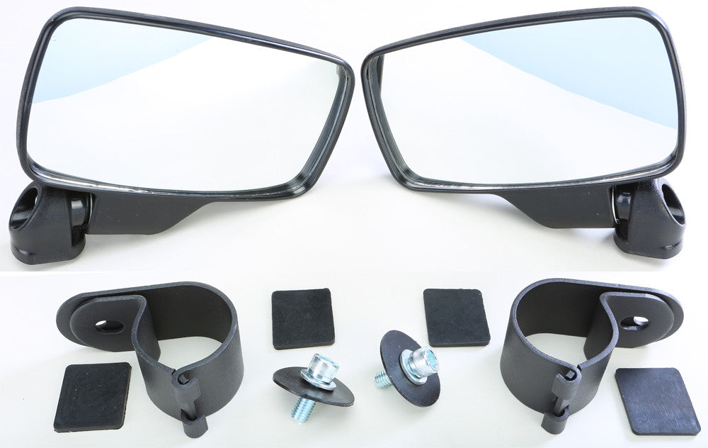 Seizmik ATV/UTV Folding Sideview Mirrors With 2" Clamp