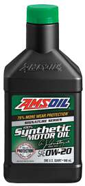 Amsoil Signature Series 0W-20 Synthetic Motor Oil, 946mL