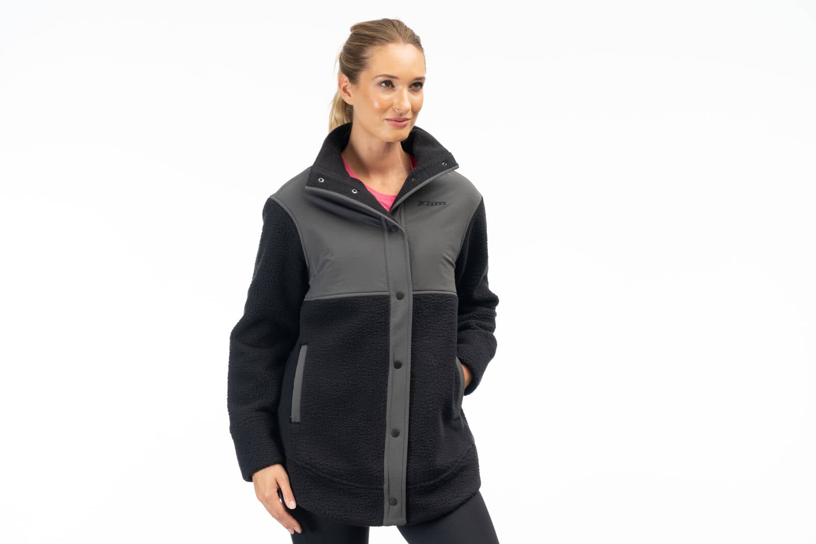 Veste polaire de montagne à poils longs Klim pour femme