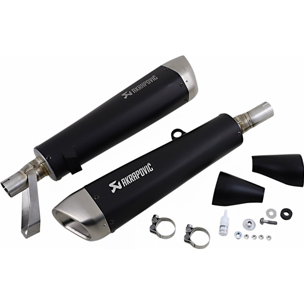 Ligne d'échappement Slip-On pour moto Akrapovic