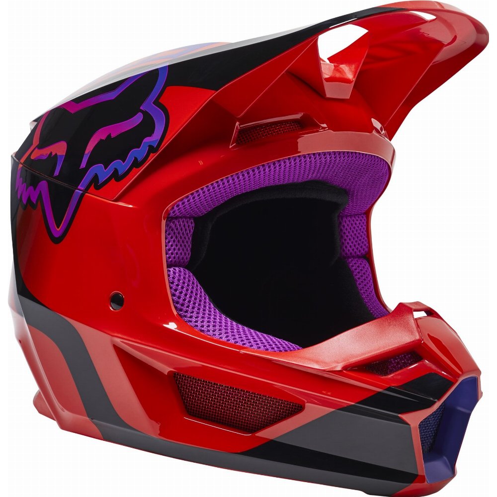 Fox Racing Youth V1 Venz Helmet (Closeout)
