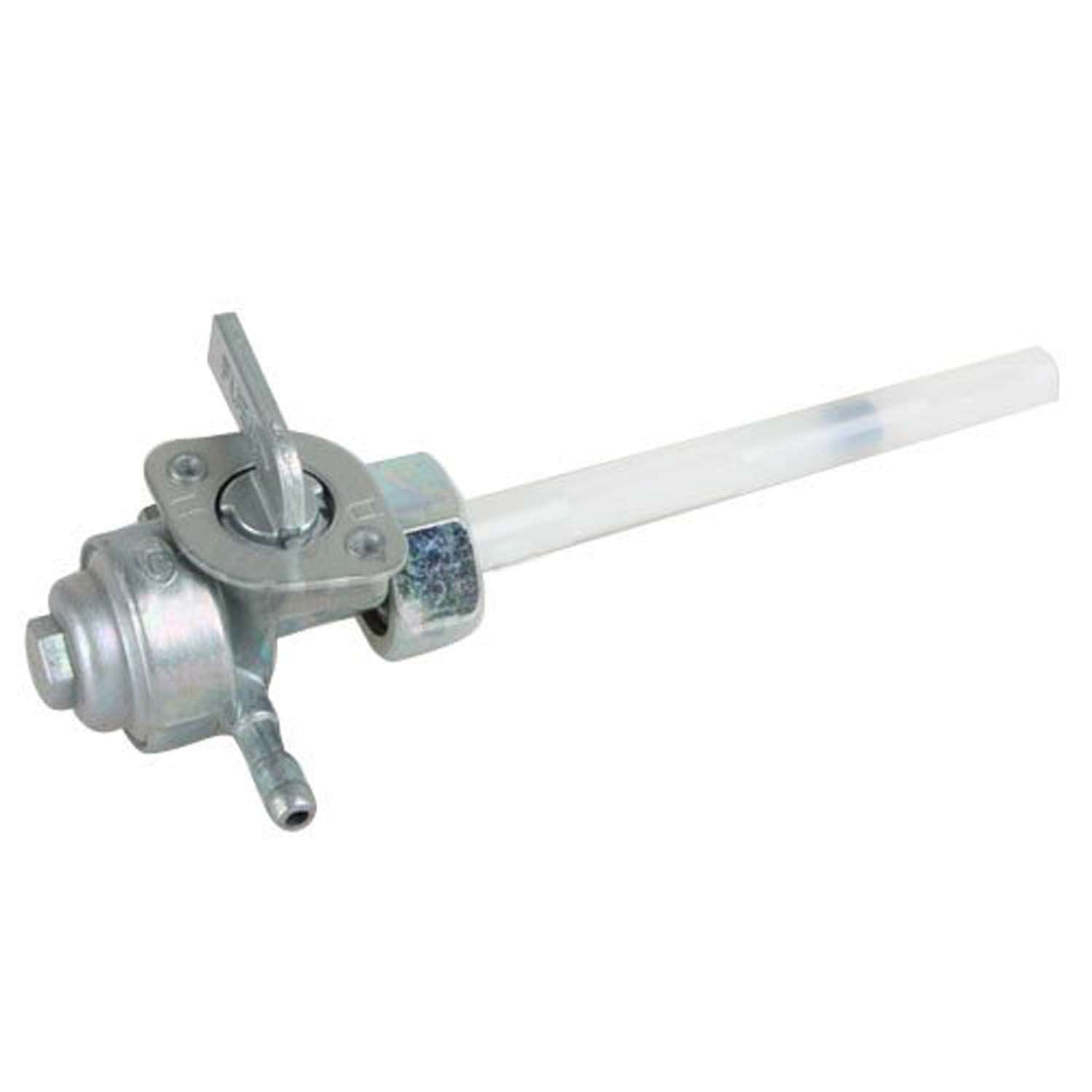 Pièces MOGO Vanne de carburant 3/16", 90 degrés, 3/16" cannelé x écrou fileté (M13)