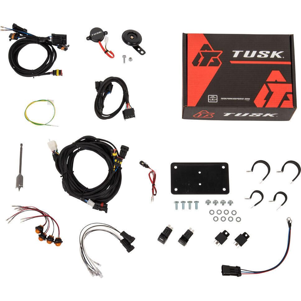 Tusk Plug &amp; Play Signal &amp; Horn Kit w/ Button Lights
