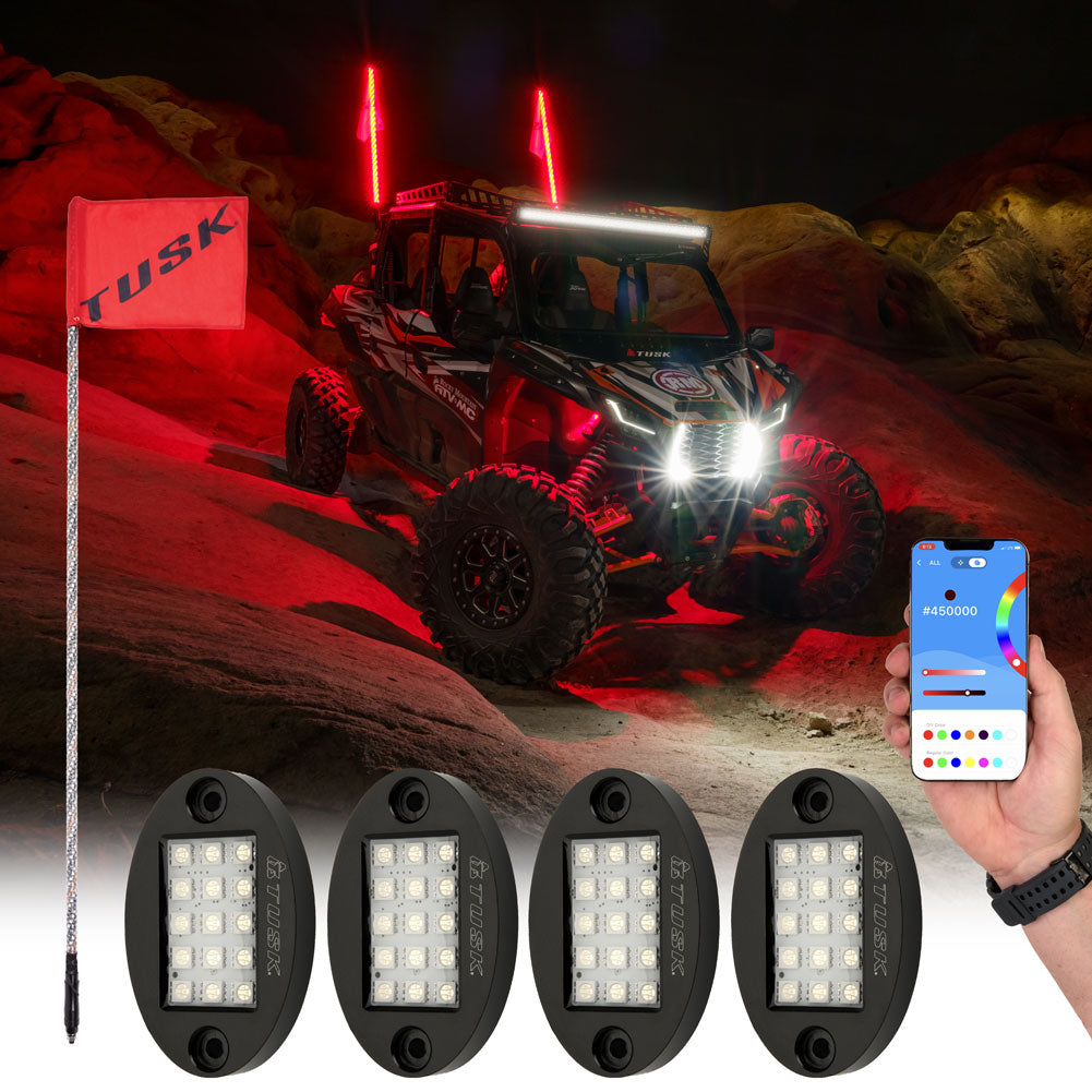 Tusk LED Rock Light Kit