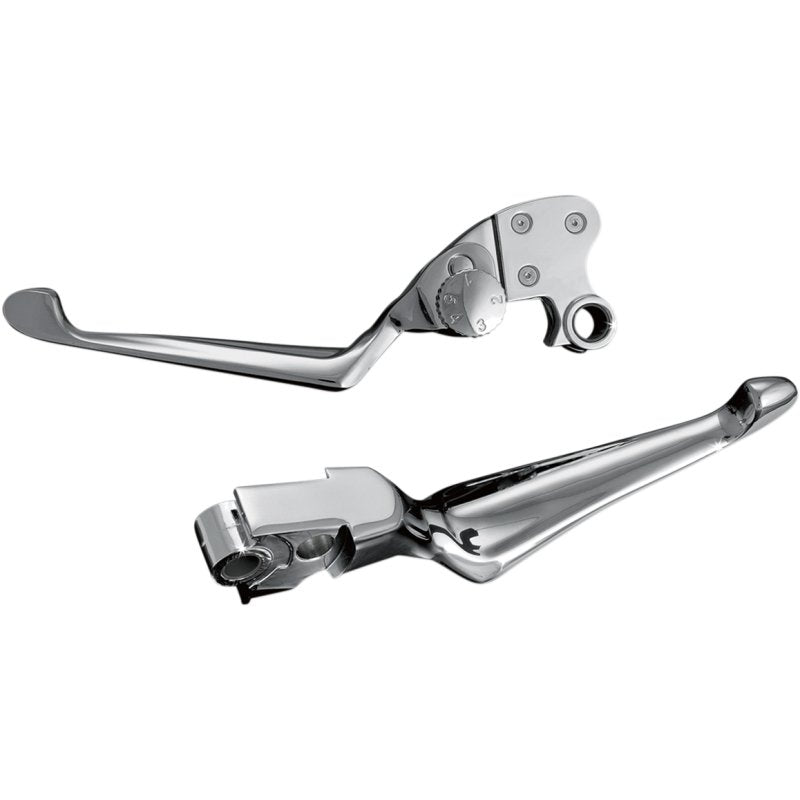 Kuryakyn Boss Blades with Adjustable Clutch Lever for Harley Davidson