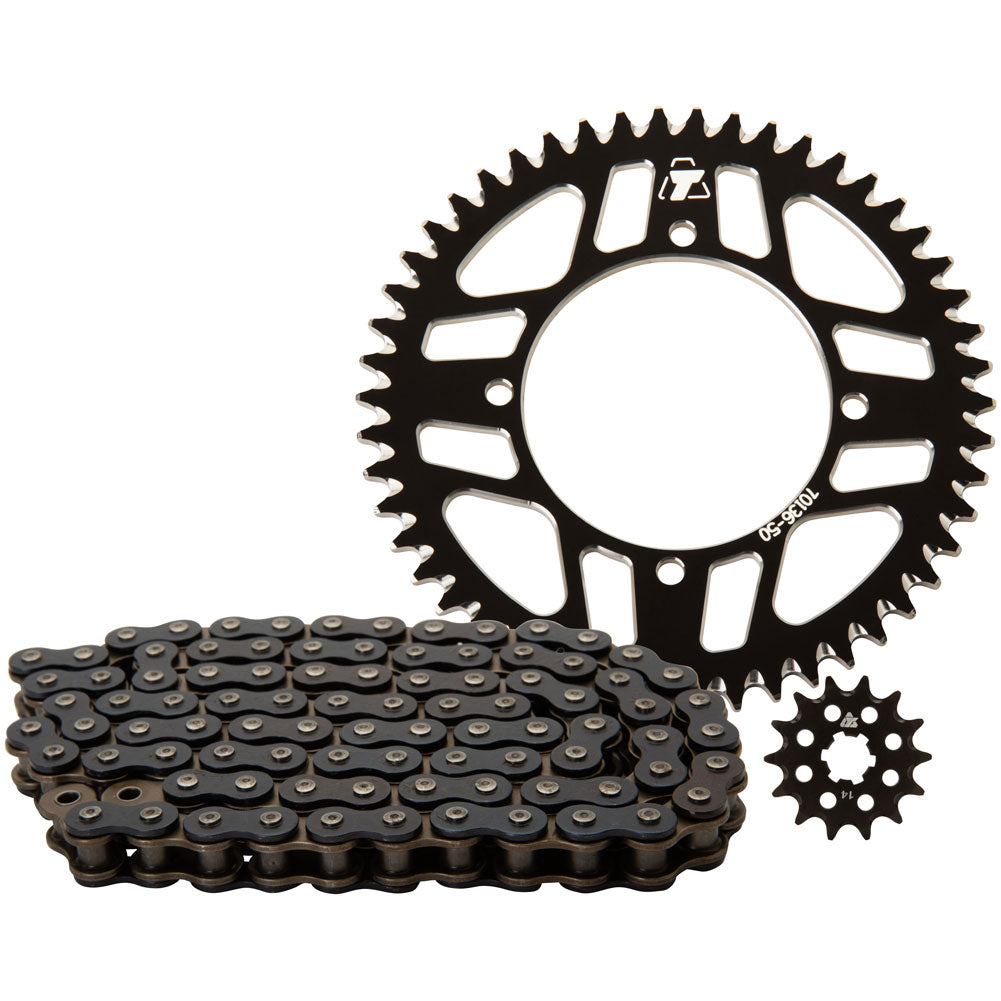 Kit alliage Tusk et chaîne tout-terrain 420