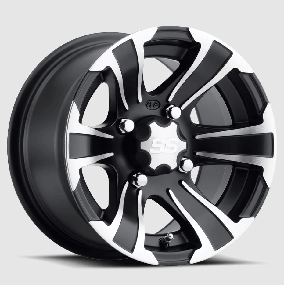 ITP SS312 Wheel (Matte Black/Machined)