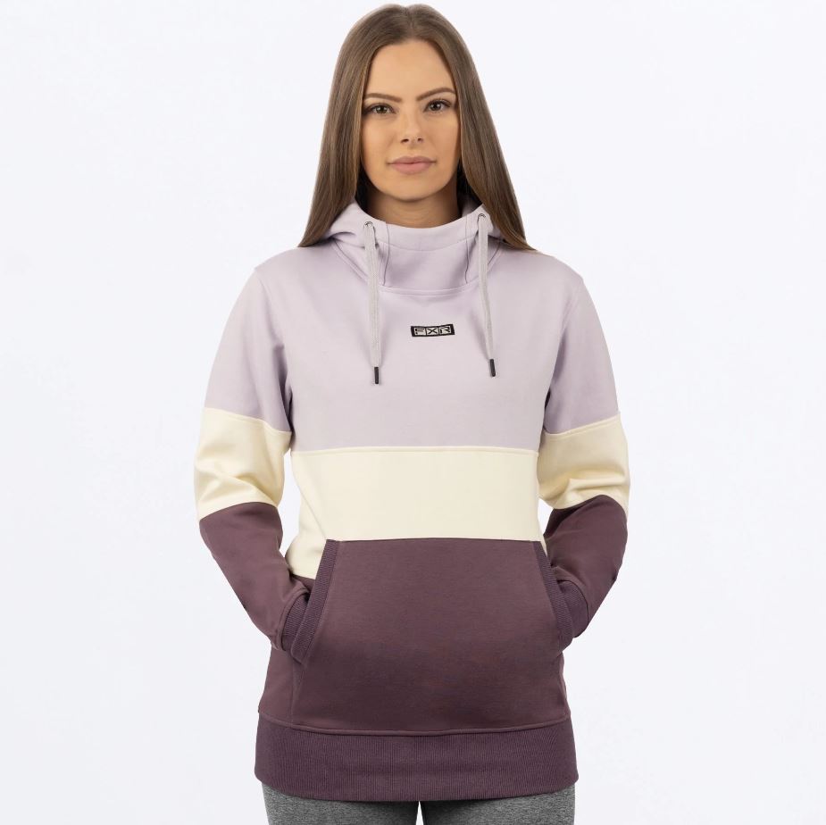 Sweat à capuche à rayures pour femme FXR (liquidation)