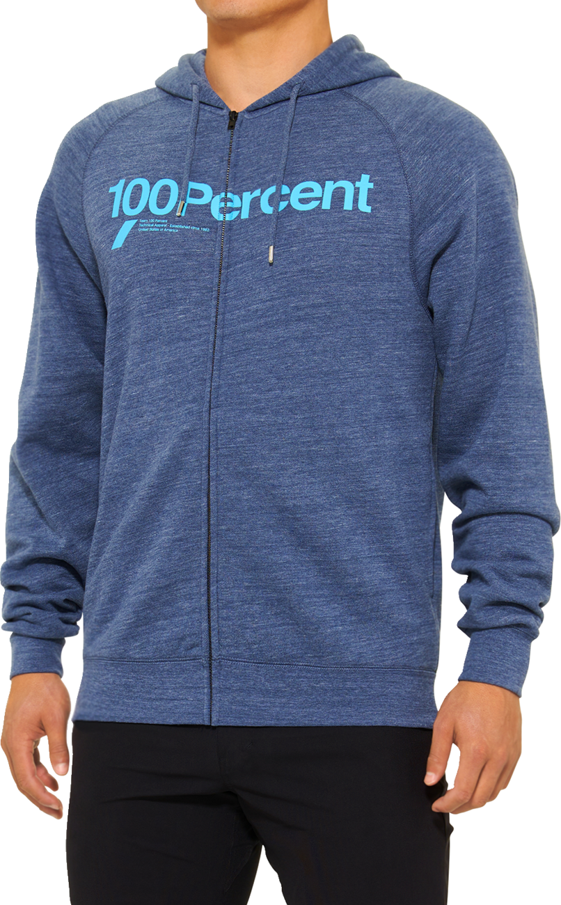 100% Kerv Fleece Zip Hoodie