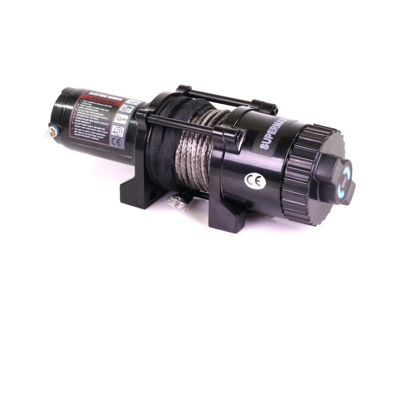 Wolftech Blackmax 3500 Winch System, Synthetic Rope