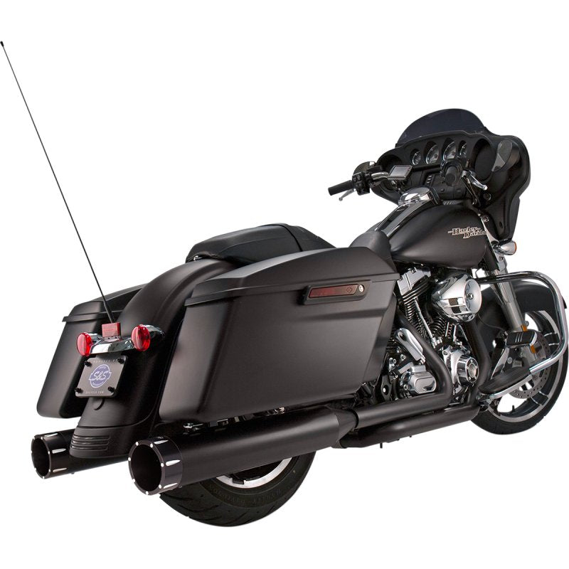 S&amp;S Cycle 4.5" MK45 Slip-On Mufflers For Harley-Davidson
