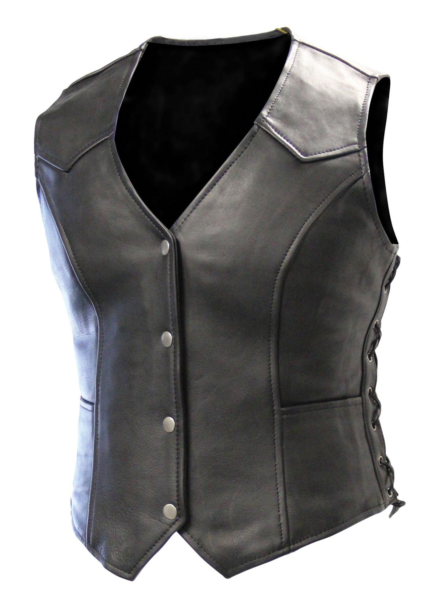 Highway 2 Women's Bonnie Leather Vest