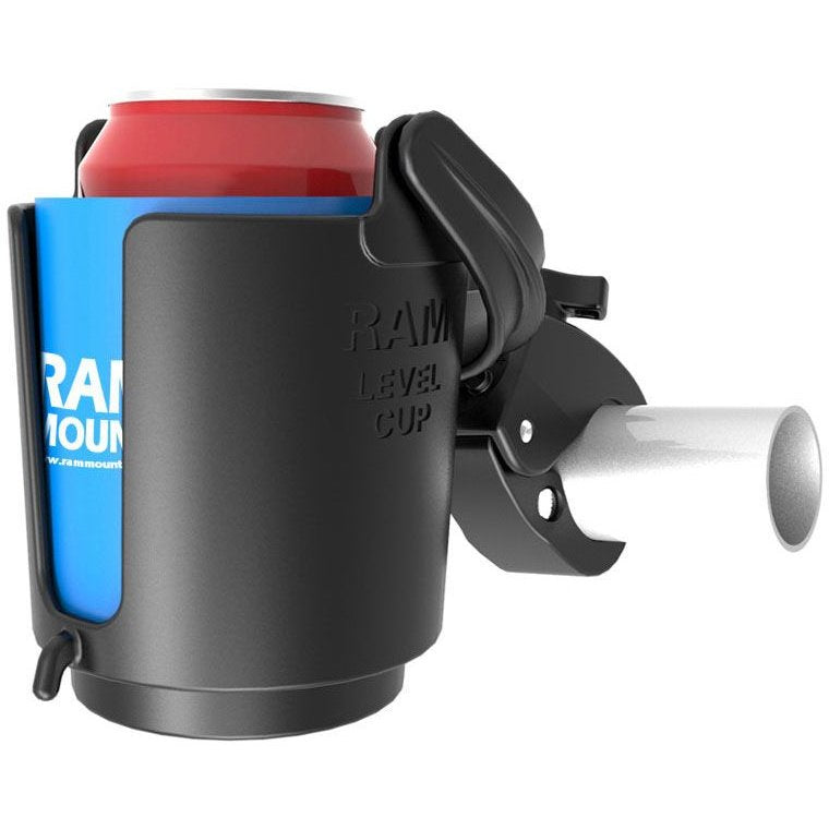 RAM Mounts Level Cup 16oz Drink Holder w/ Tough-Claw Mount