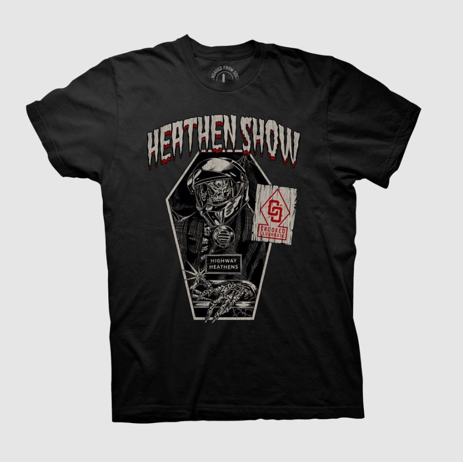 Crooked Clubhouse Heathen Tee (Closeout)