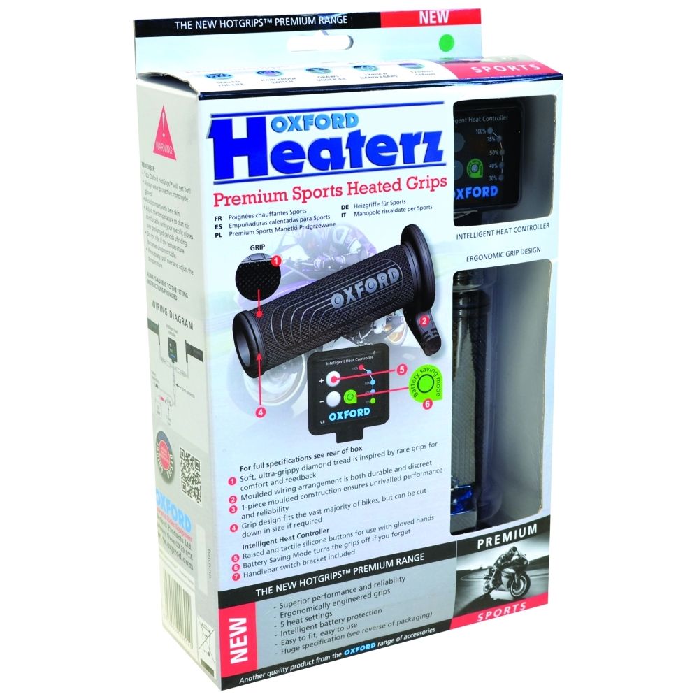 Oxford Heaterz Premium Sport Heated Grips