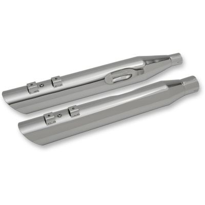 Drag Specialties Slashdown Slip-On Mufflers For Harley Davidson