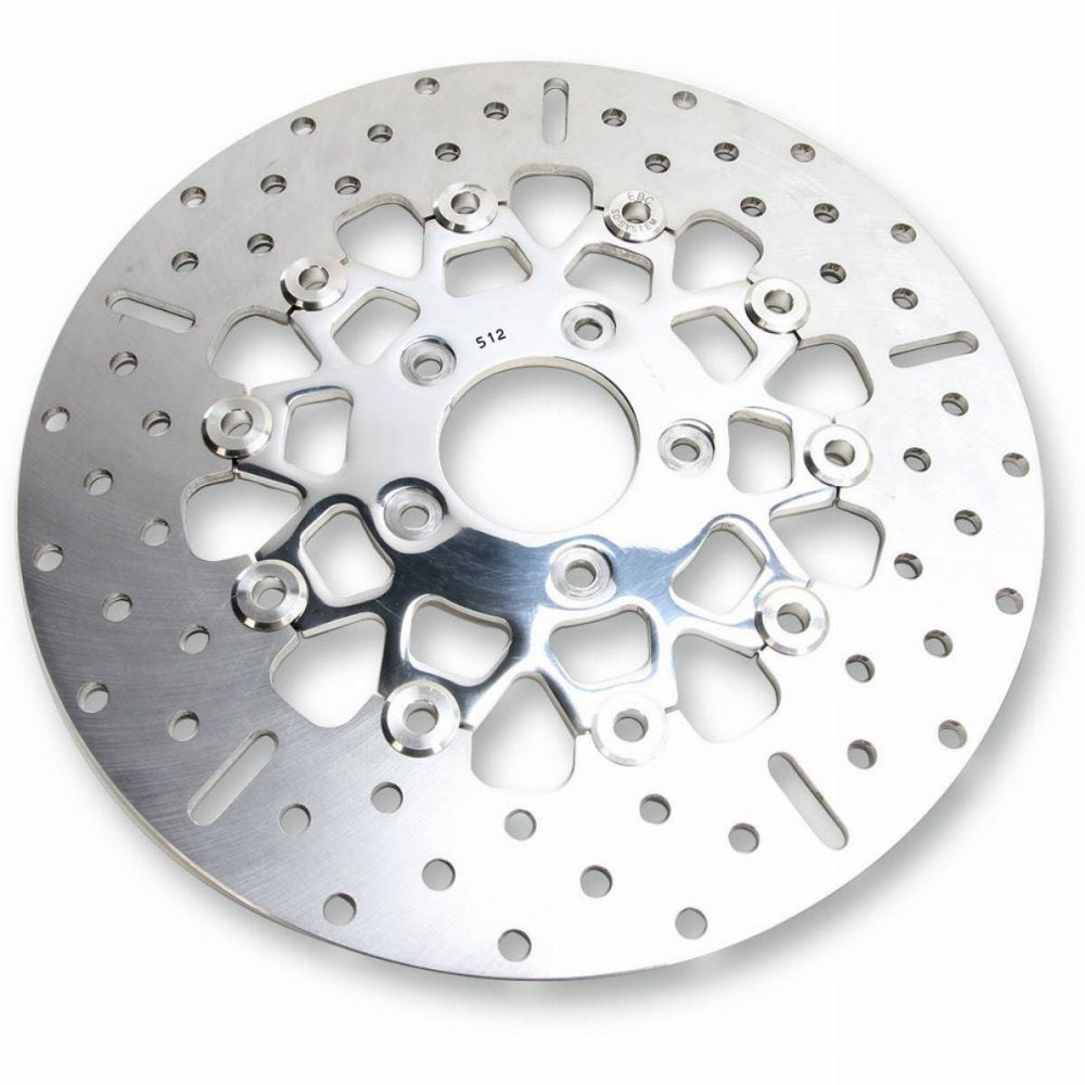 EBC 10-Button Harley Davidson Rear Brake Rotor